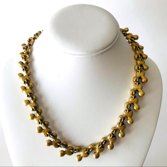 Ann Taylor Loft Sparkling Clear Rhinestone Necklace - Picture 4 of 6